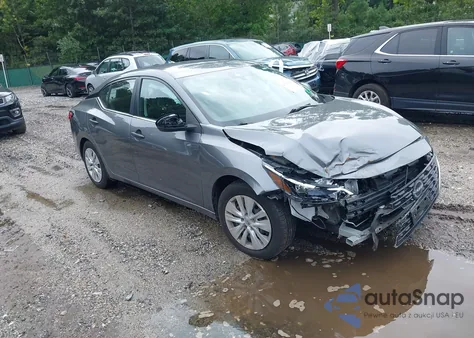 2024 Nissan Sentra S Xtronic Cvt z USA, uszkodzony, nr VIN 3N1AB8BV7RY219954